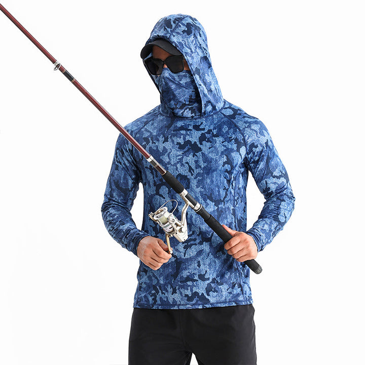 Camisa tecnica para hombre - secado rapido, pesca