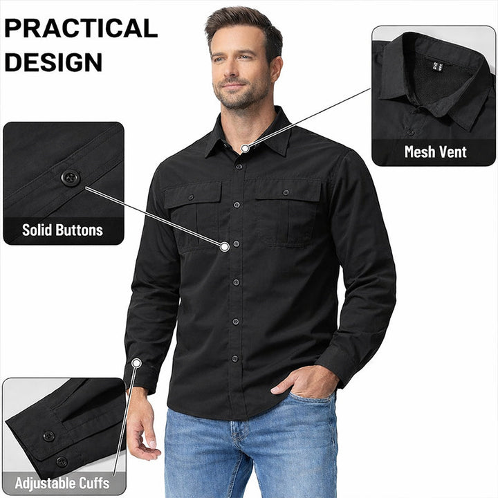 Camisa tecnica para hombre - secado rapido