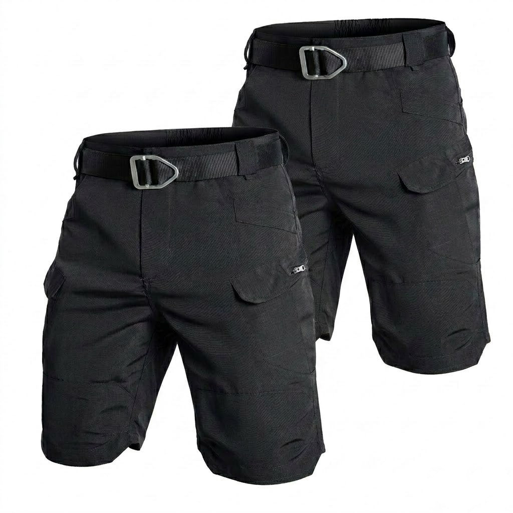 TactixGuard Pro – Pack x3 Bermudas Cargo Técnicas (Ahorro Especial)