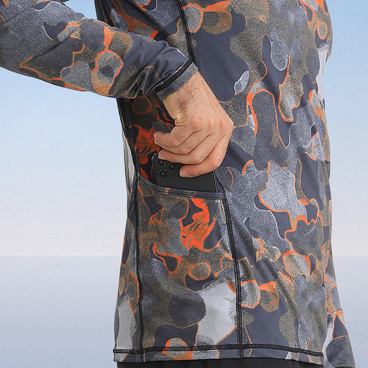 Camisa tecnica para hombre - proteccion UV, secado rapido, pesca