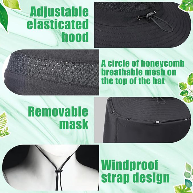 Sombrero de proteccion solar - proteccion UV, pesca, outdoor