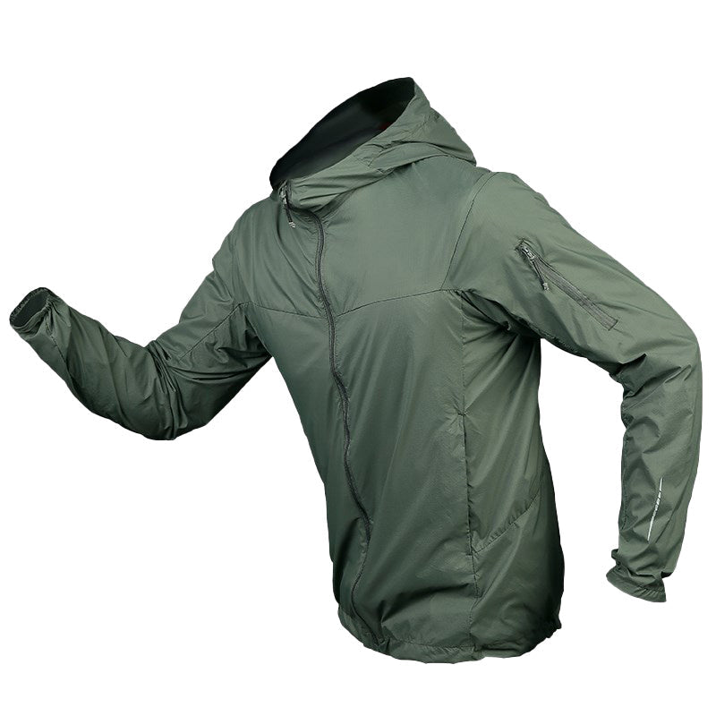 Camisa tecnica para hombre - UPF 50+, proteccion solar, secado rapido, ligero