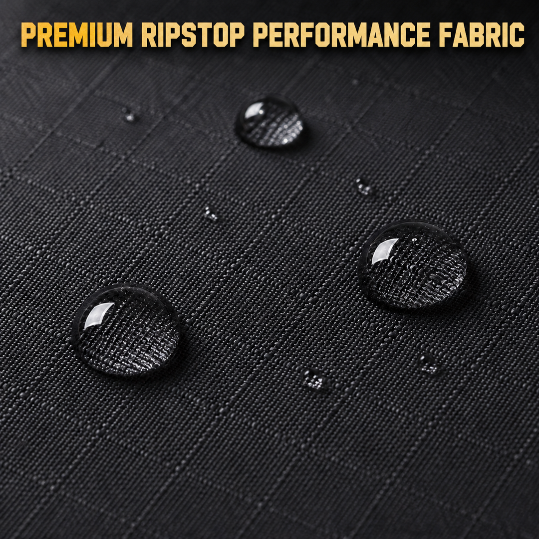 Tenaz Phantom Pro – Pantalón Cargo Elástico Ripstop - Negro