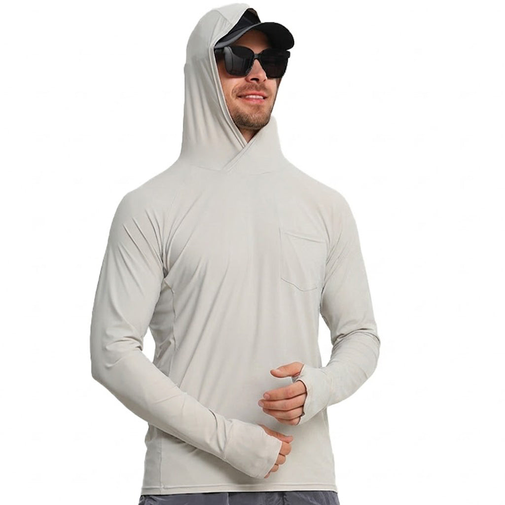 Camisa tecnica para hombre - proteccion UV, secado rapido, elastico, pesca