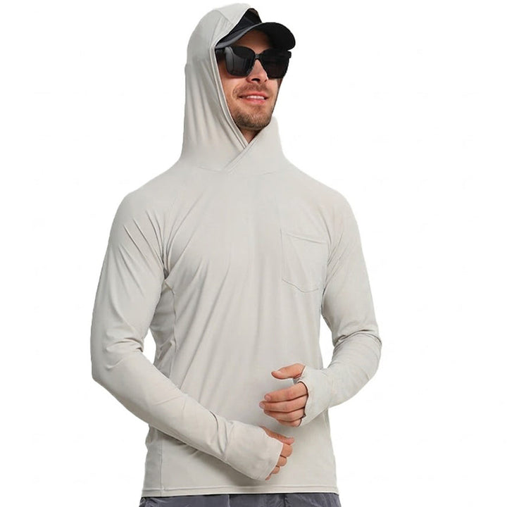 Camisa tecnica para hombre - proteccion UV, secado rapido, elastico, pesca