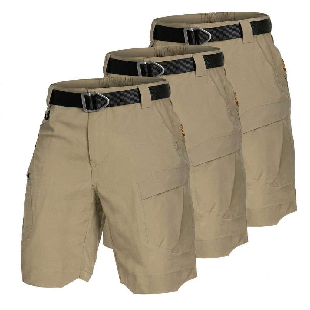 Tenaz All-Terrain – Pack x3 Bermudas Cargo Técnicas (Ahorro Especial)