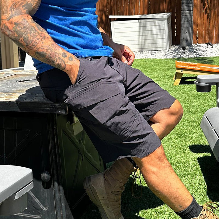 Bermuda cargo tecnica para hombre - secado rapido