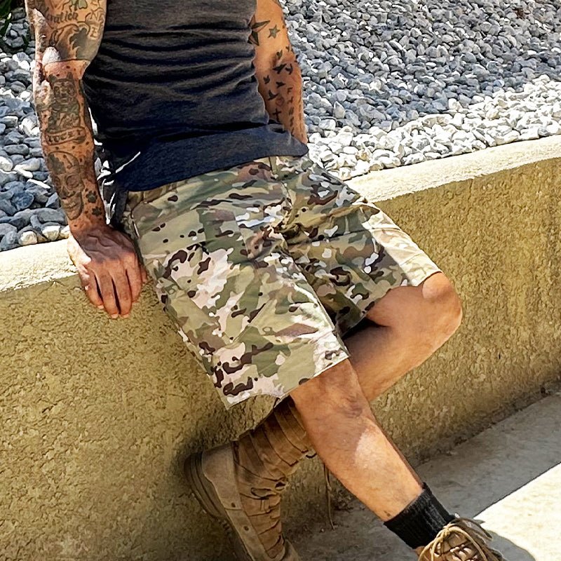Bermuda cargo tecnica para hombre - secado rapido