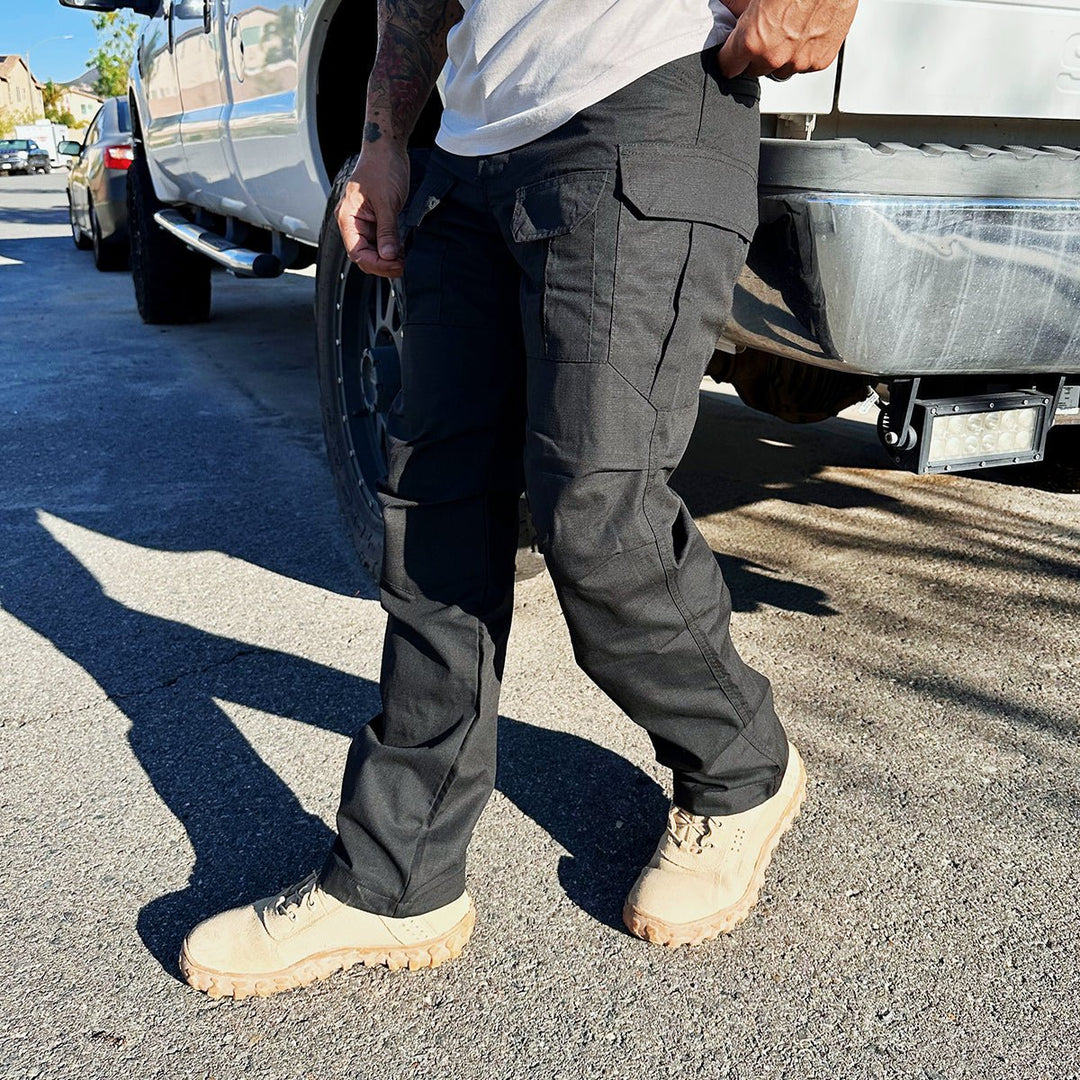 Archon Pantalon cargo tecnico para hombre - repelente al agua, outdoor