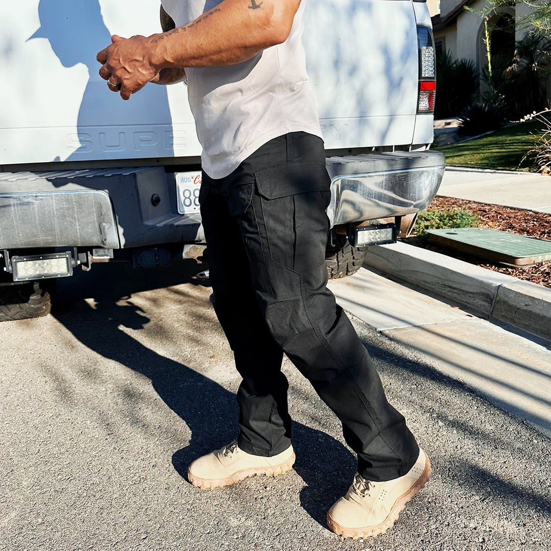 Archon Pantalon cargo tecnico para hombre - repelente al agua, outdoor