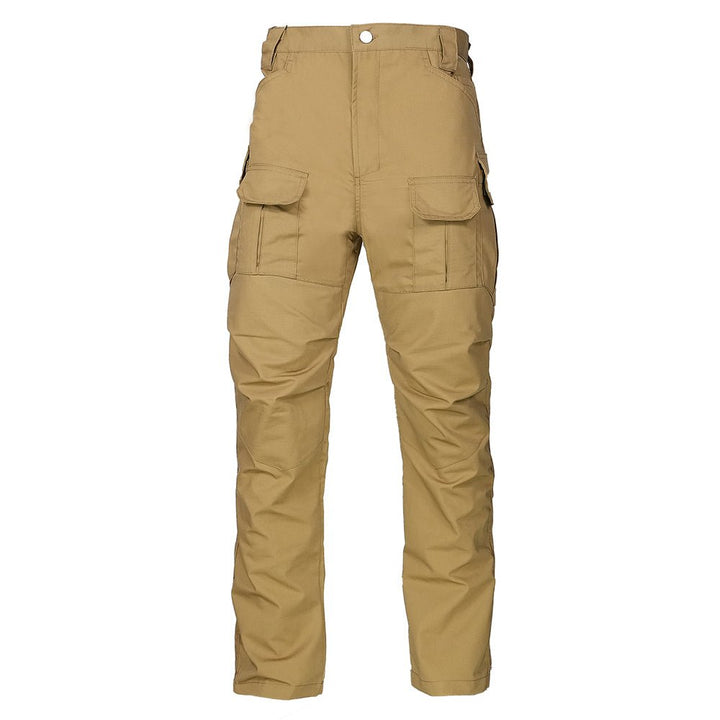 Archon Pantalon cargo tecnico para hombre - repelente al agua, outdoor, Marron