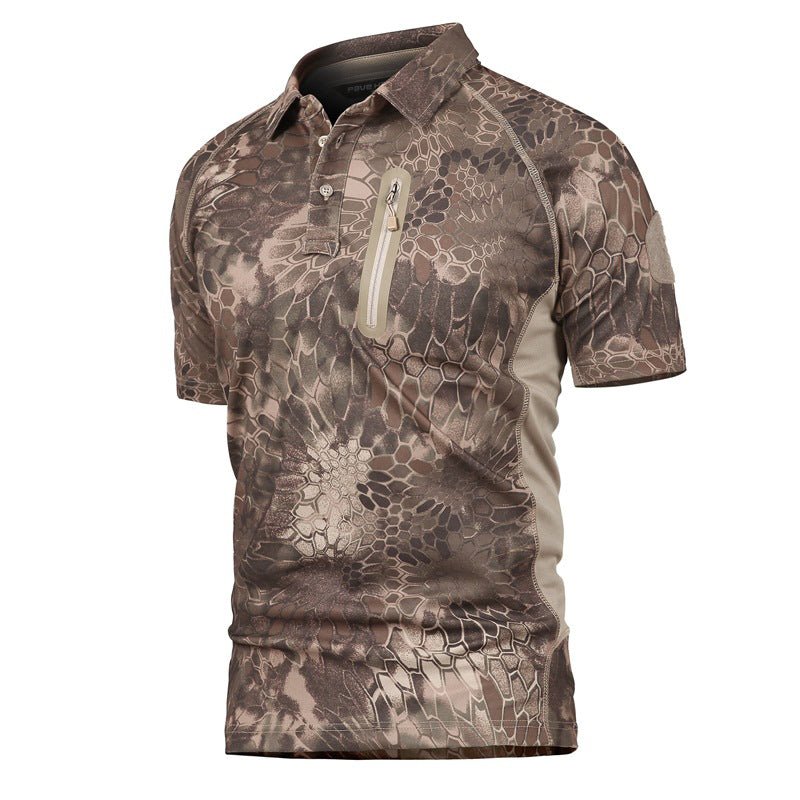 Archon Camisa tecnica para hombre - secado rapido, ligero, Verde
