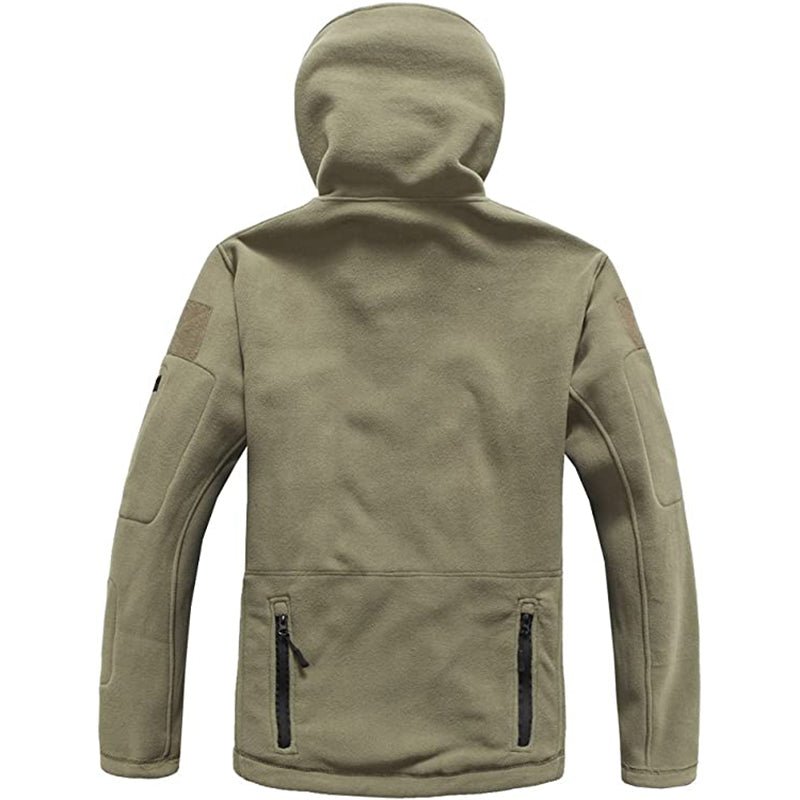 Archon Chaqueta tecnica para hombre - forro polar, con capucha
