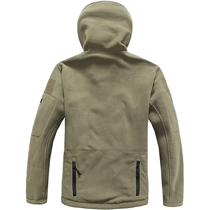 Archon Chaqueta tecnica para hombre - forro polar, con capucha