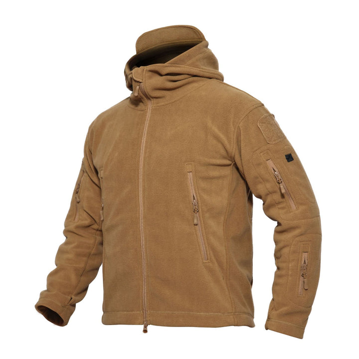 Archon Chaqueta tecnica para hombre - forro polar, con capucha