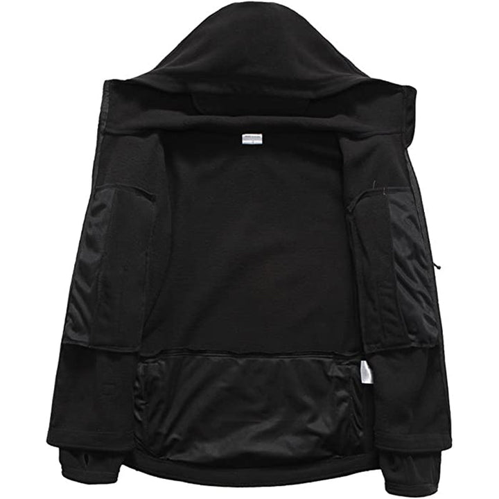 Archon Chaqueta tecnica para hombre - forro polar, con capucha