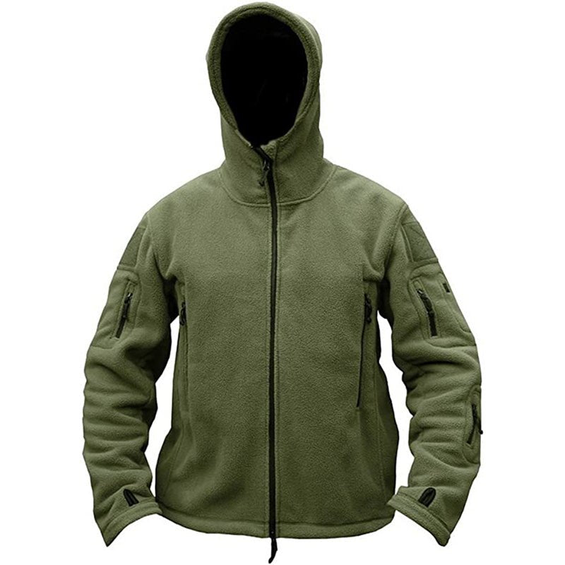 Archon Chaqueta tecnica para hombre - forro polar, con capucha