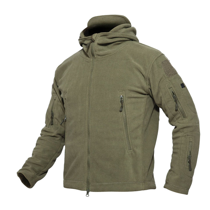 Archon Chaqueta tecnica para hombre - forro polar, con capucha