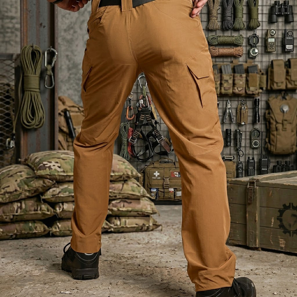 Archon Pantalon cargo tecnico para homTenaz IX9 Quick-Dry – Pantalón Cargo Ligero y Transpirablebre - secado rapido, elastico, ligero
