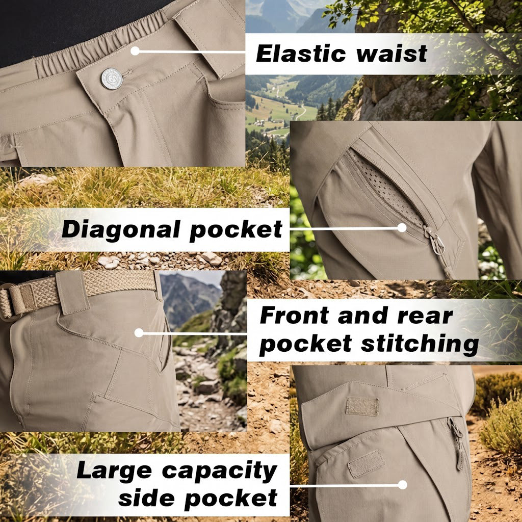 Tenaz IX9 Quick-Dry – Pantalón Cargo Ligero y Transpirable