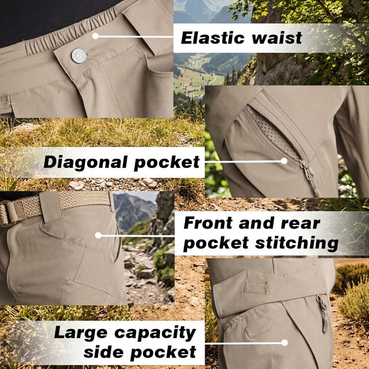 Tenaz IX9 Quick-Dry – Pantalón Cargo Ligero y Transpirable
