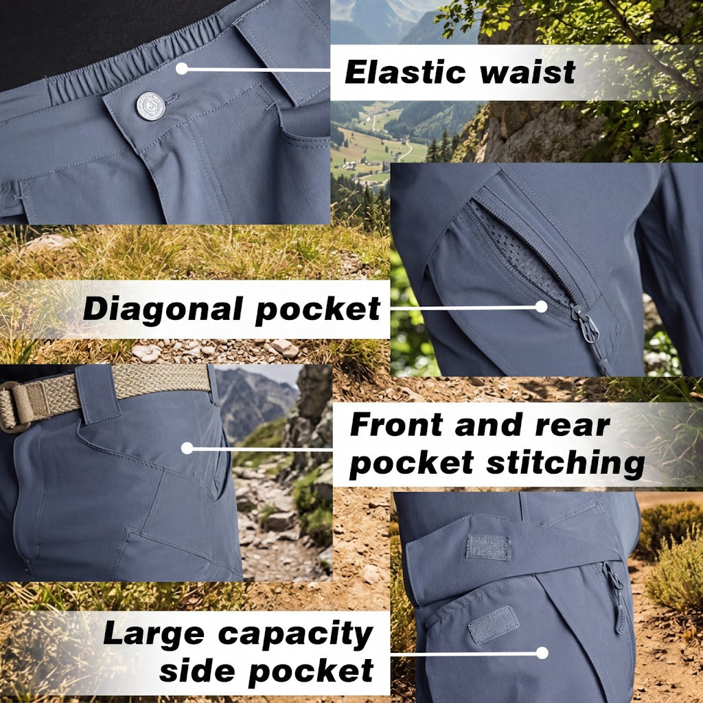 Tenaz IX9 Quick-Dry – Pantalón Cargo Ligero y Transpirable