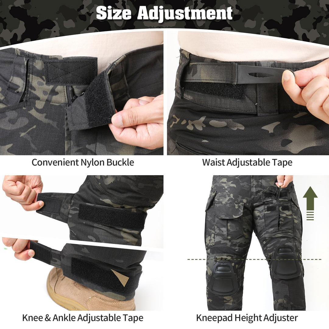 G3 Pantalon cargo tecnico para hombre