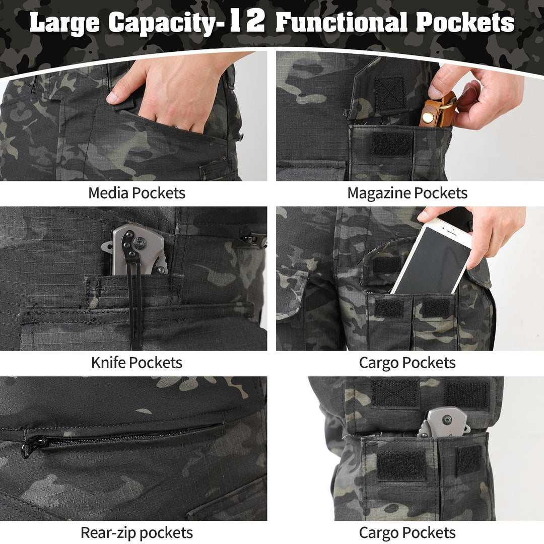 G3 Pantalon cargo tecnico para hombre