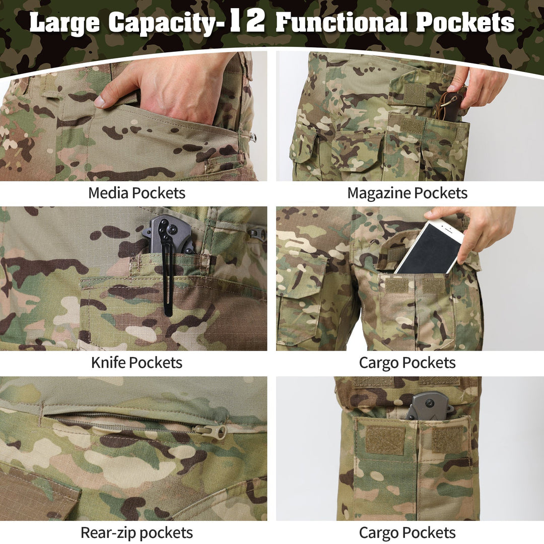 G3 Pantalon cargo tecnico para hombre