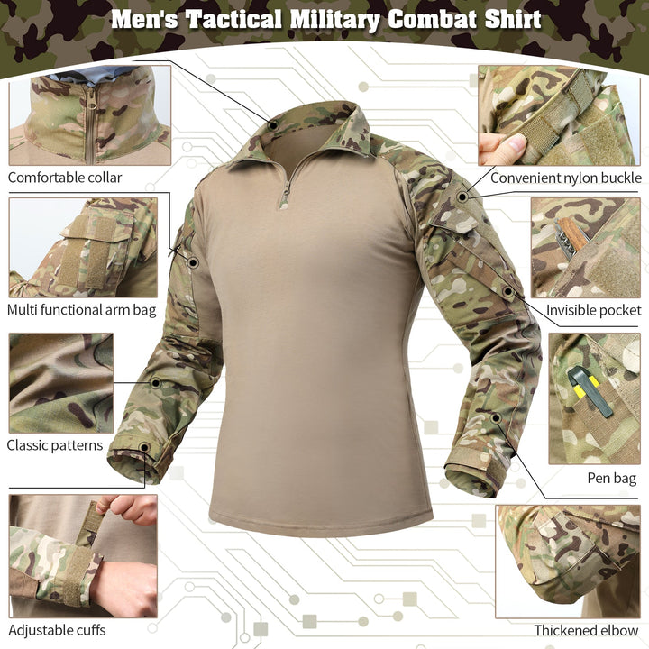 G3 Camisa tecnica para hombre - Camuflaje