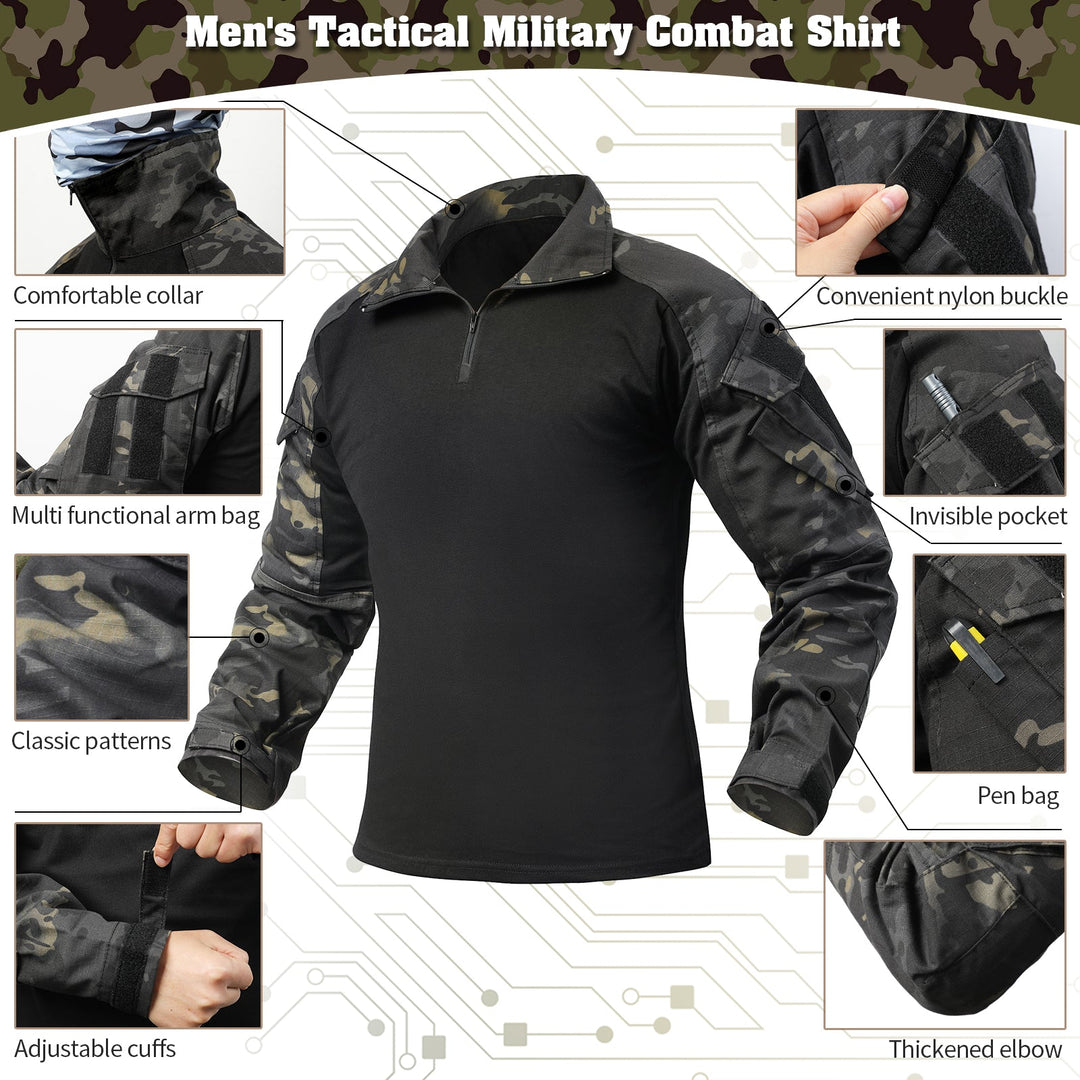 G3 Camisa tecnica para hombre - Camuflaje