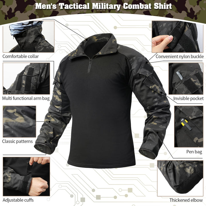 G3 Camisa tecnica para hombre - Camuflaje