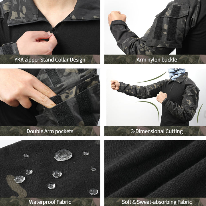 G3 Camisa tecnica para hombre - Camuflaje