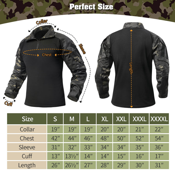 G3 Camisa tecnica para hombre - Camuflaje