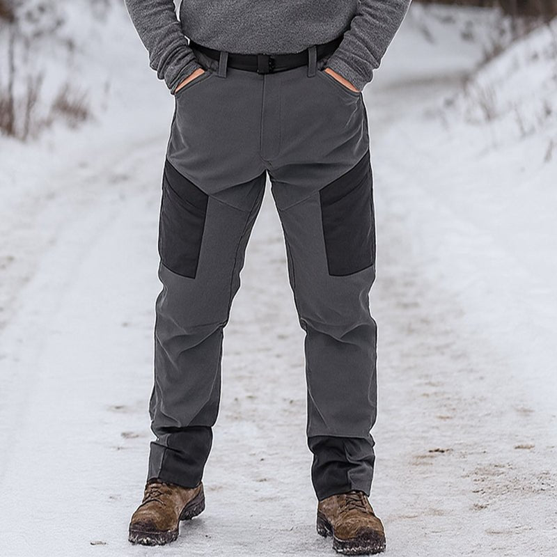 Grampus Pantalon cargo tecnico para hombre - repelente al agua, Gris