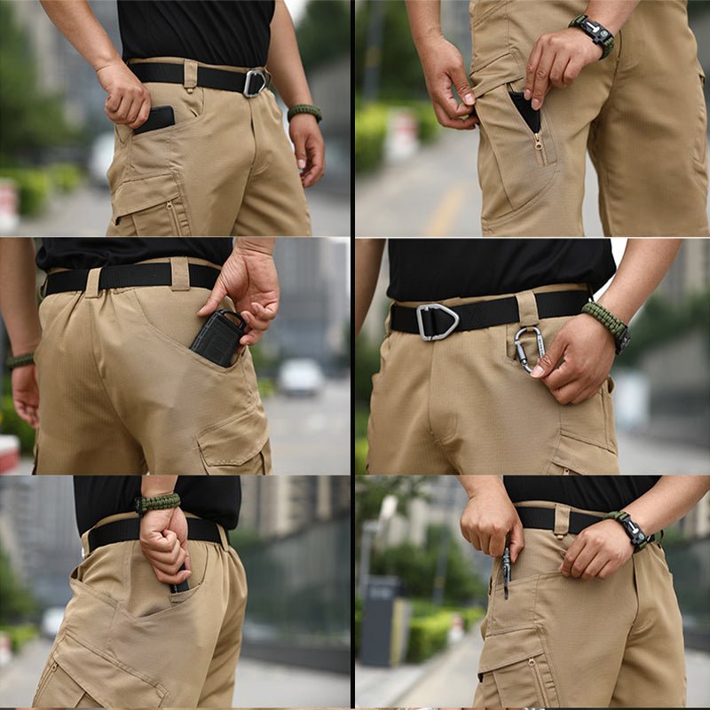 IX9 Bermuda cargo tecnica para hombre - repelente al agua, outdoor