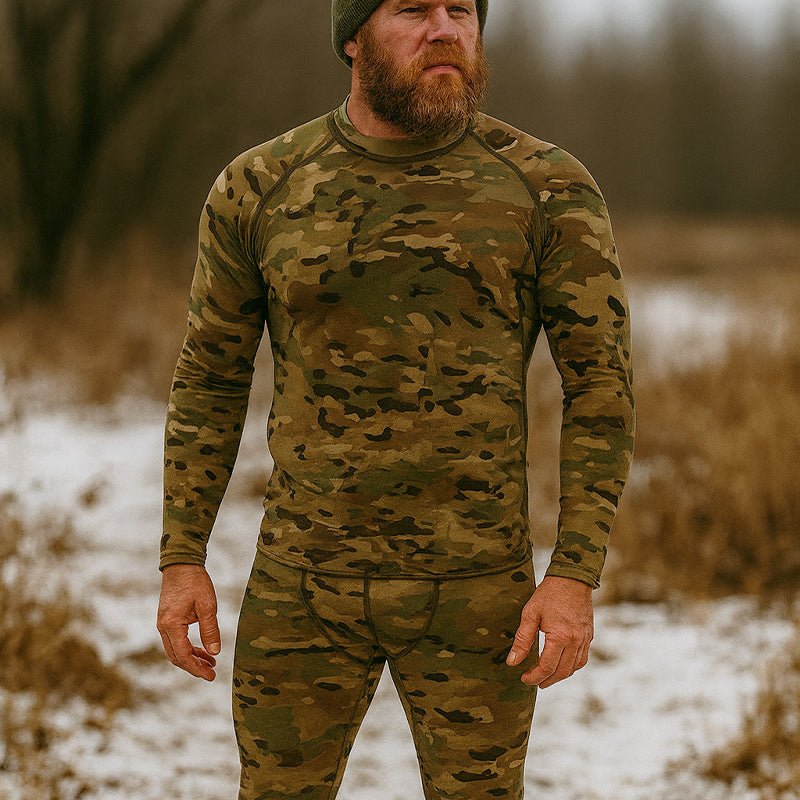 Ropa termica interior para hombre - termico, Camuflaje
