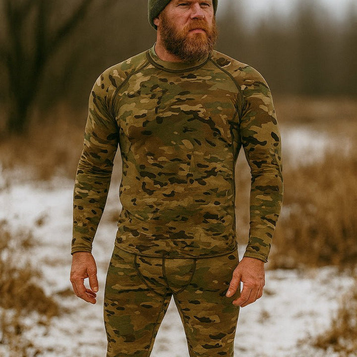 Ropa termica interior para hombre - termico, Camuflaje