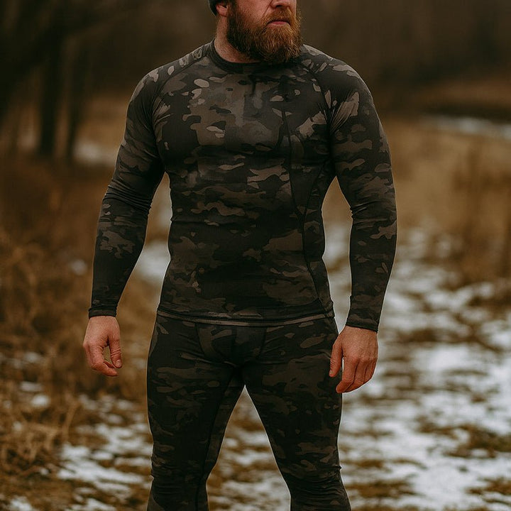 Ropa termica interior para hombre - termico, Camuflaje