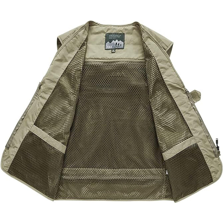 Chaleco utilitario para hombre - ligero, pesca, viaje