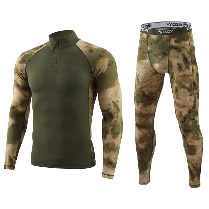 Ropa termica interior para hombre - outdoor, Camuflaje