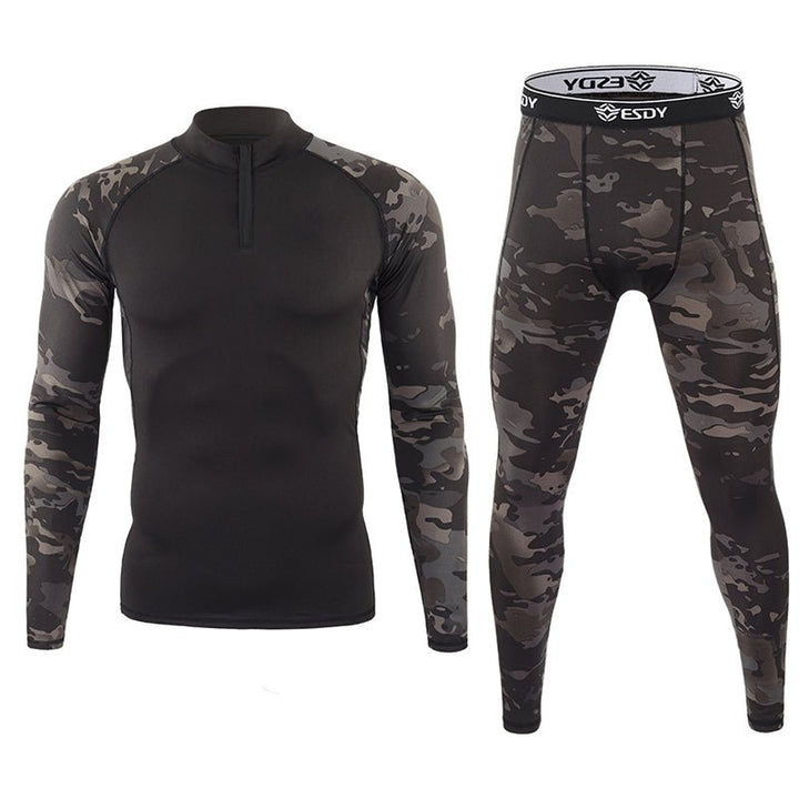 Ropa termica interior para hombre - outdoor, Camuflaje