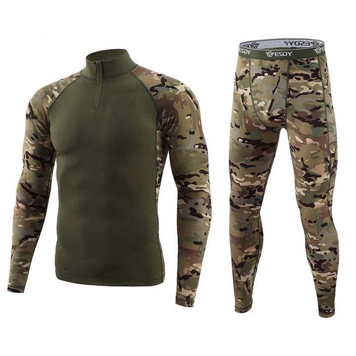 Ropa termica interior para hombre - outdoor, Camuflaje