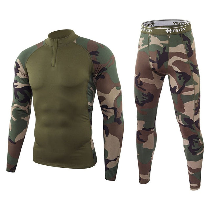 Ropa termica interior para hombre - outdoor, Camuflaje