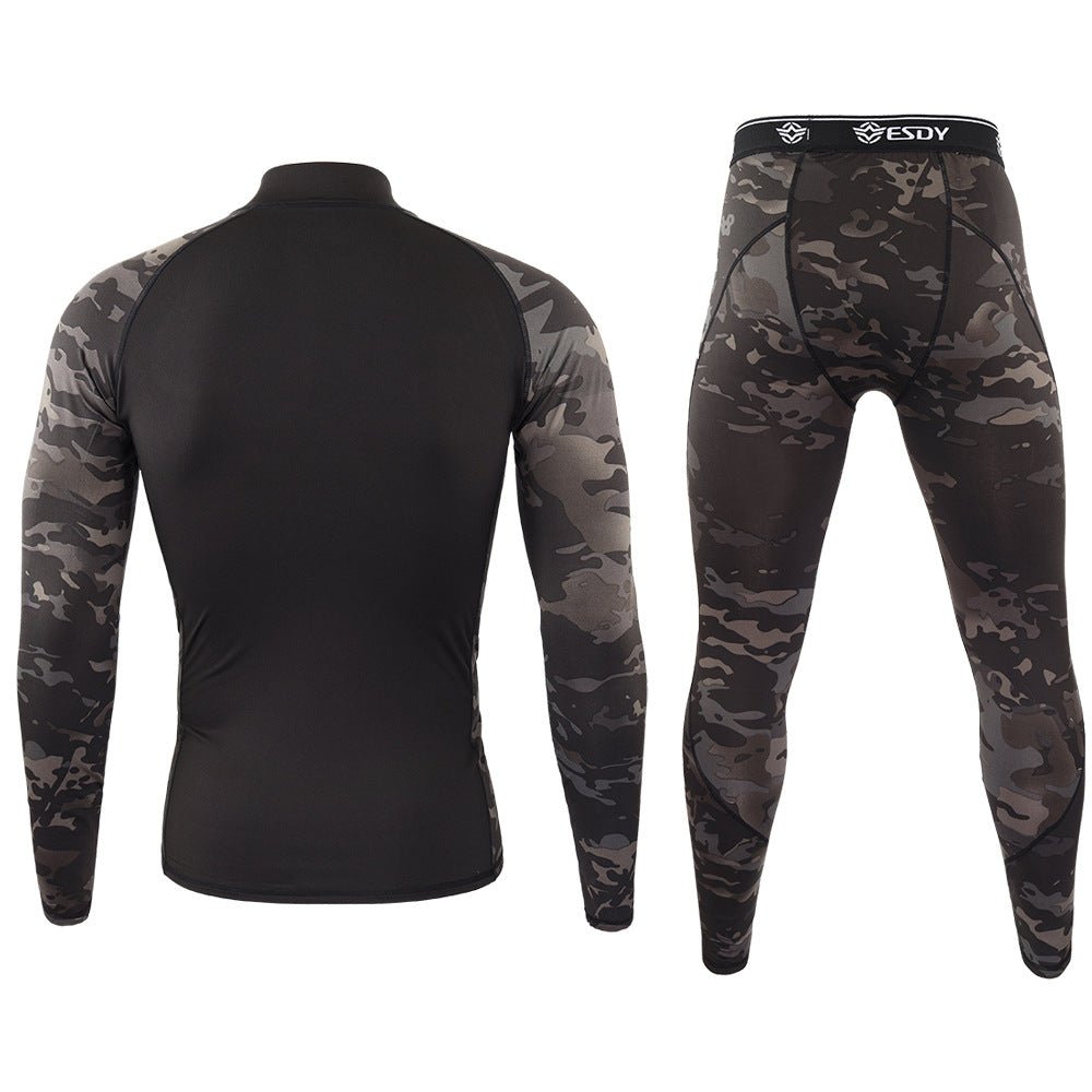 Ropa termica interior para hombre - outdoor, Camuflaje