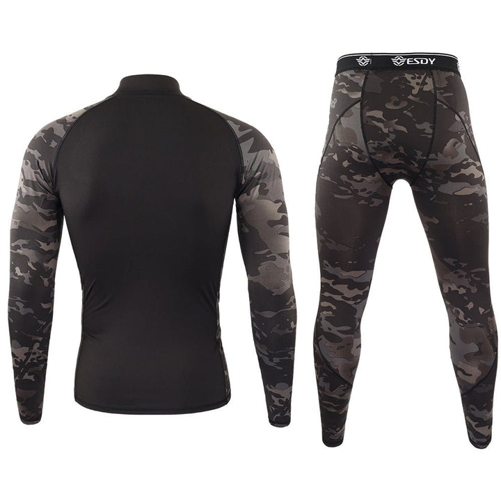 Ropa termica interior para hombre - outdoor, Camuflaje