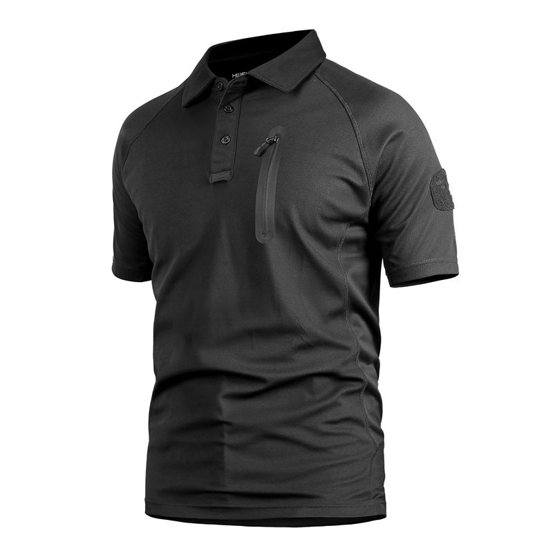 Camiseta tecnica para hombre - secado rapido, Caqui