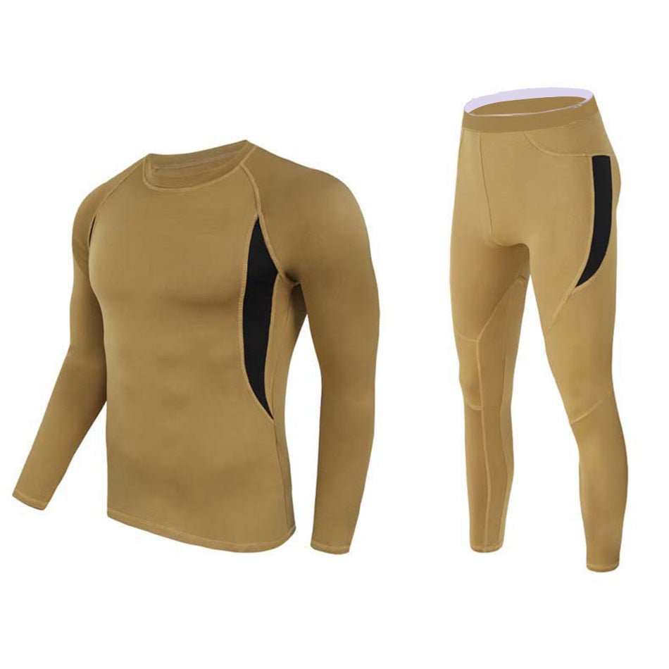 Ropa termica interior para hombre - elastico, termico
