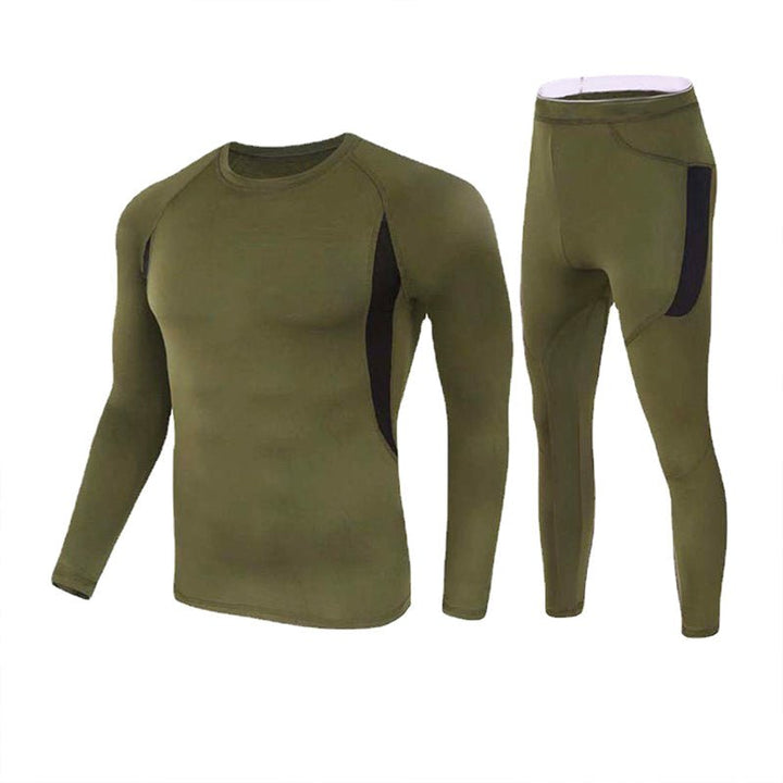 Ropa termica interior para hombre - elastico, termico