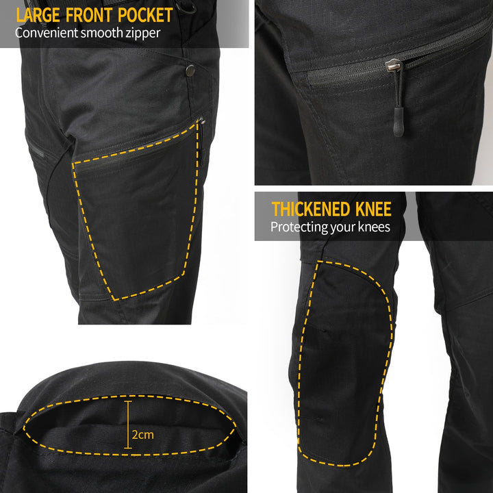 Urban Pro Pantalon cargo tecnico para hombre - elastico
